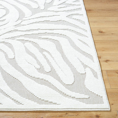 Cedar Vale Modern Cream Washable Area Rug