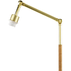Khira Modern Metallic - Brass Table Lamp