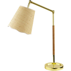 Khira Modern Metallic - Brass Table Lamp