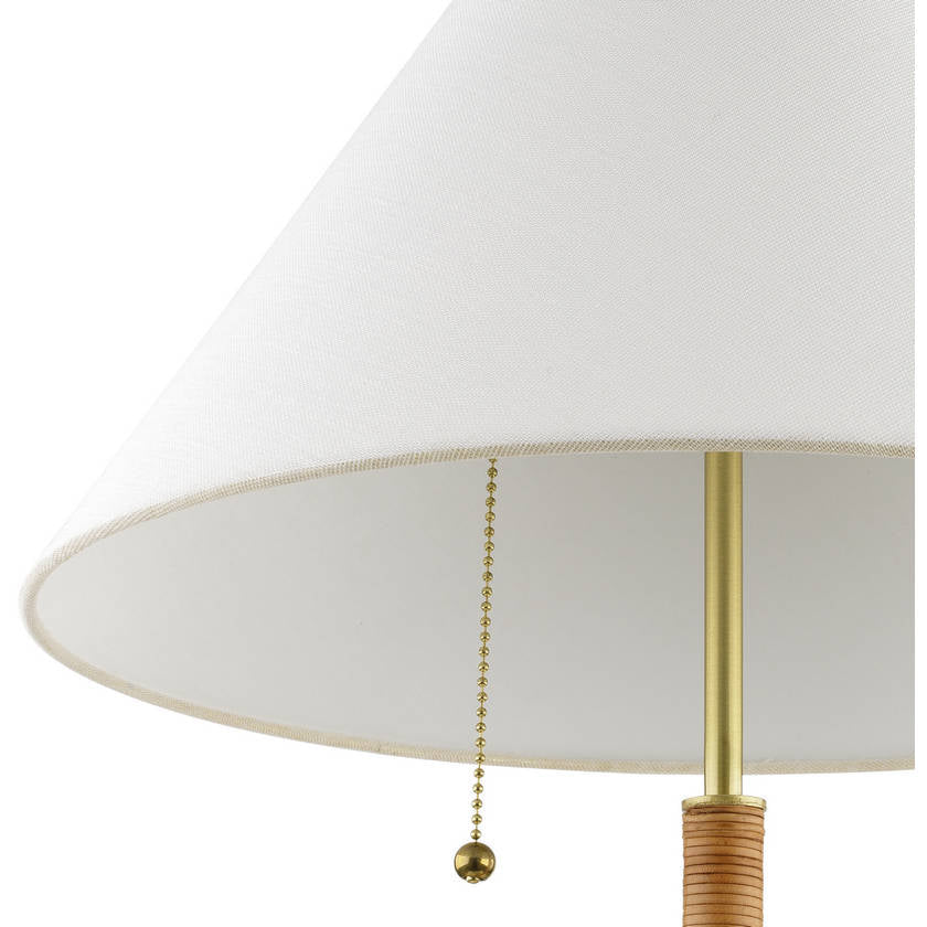 Zaina Modern Metallic - Brass Table Lamp