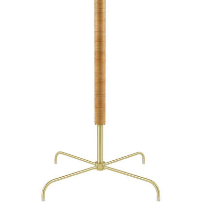 Charlett Modern Metallic - Brass Floor Lamp