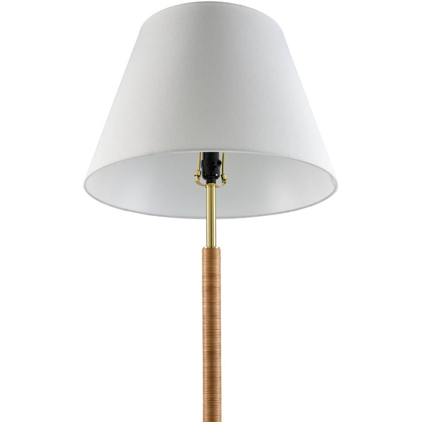 Charlett Modern Metallic - Brass Floor Lamp