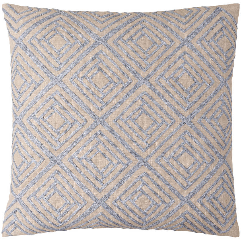 Shauntee Tan/Slate Pillow Cover