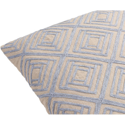 Shauntee Tan/Slate Pillow Cover