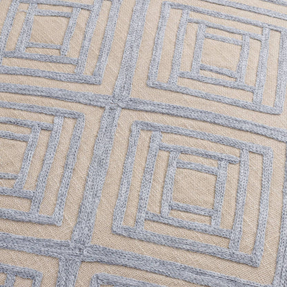 Shauntee Tan/Slate Pillow Cover