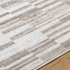 Keyatta Modern Dark Brown Area Rug