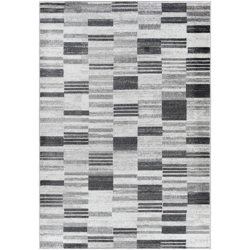 Keyatta Modern Black Area Rug