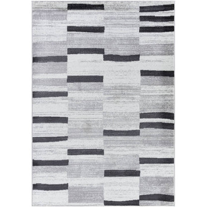 Trish Modern Black Area Rug