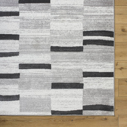 Trish Modern Black Area Rug