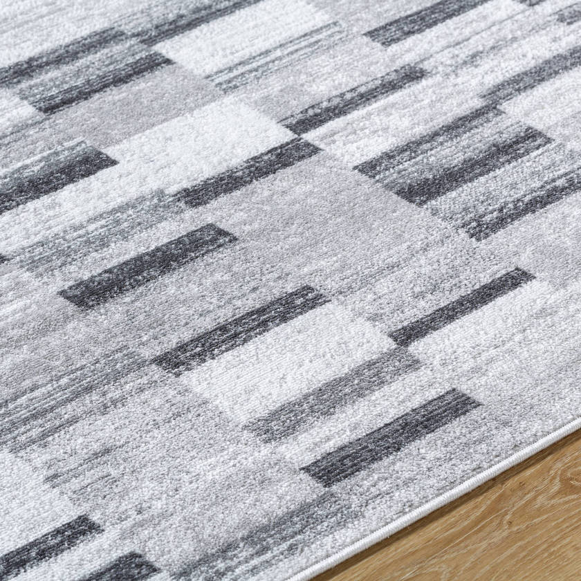 Dantrell Modern Black Area Rug