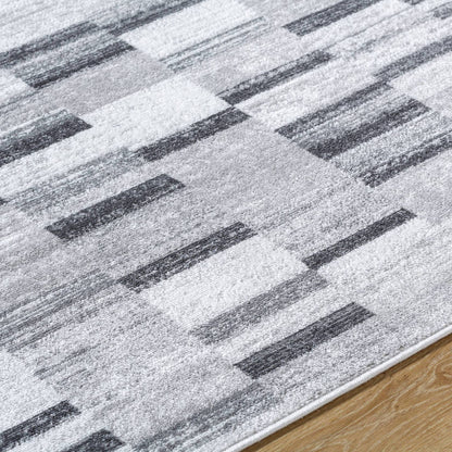 Dantrell Modern Black Area Rug