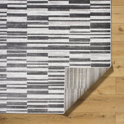 Ann Modern Black Area Rug