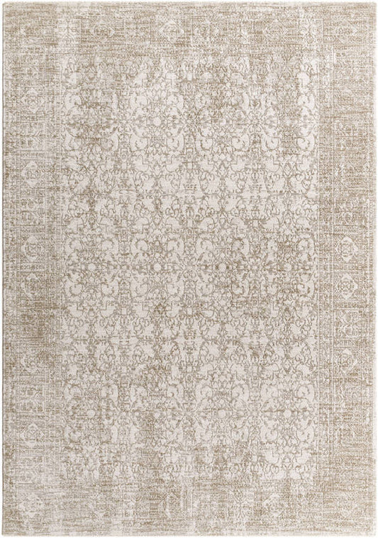 Graciela Traditional Dark Brown Area Rug
