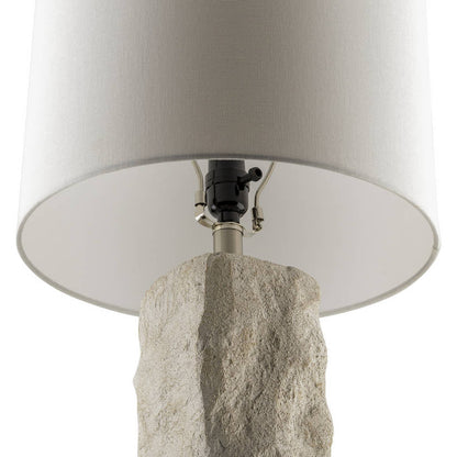 Melisha Traditional White Table Lamp