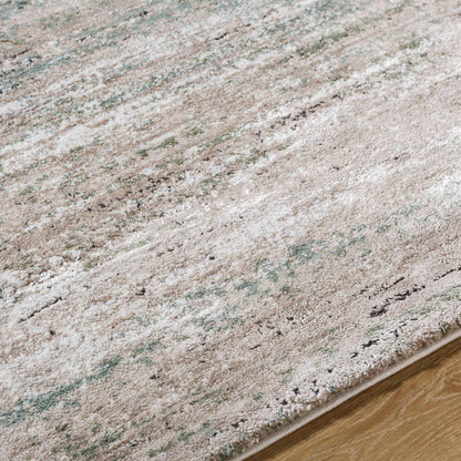 Charita Modern Dusty Sage/Tan Area Rug