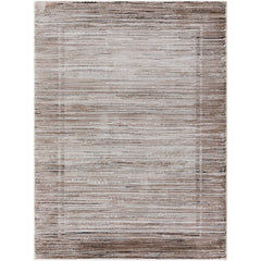 Kamini Modern Black/Tan Area Rug