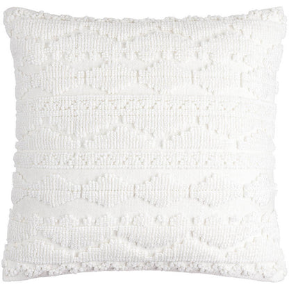 Barron White Pillow Cover