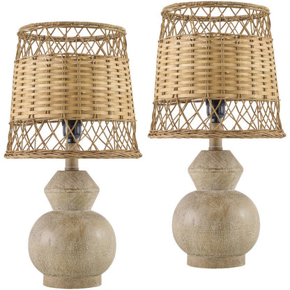 Marlanda Modern Dark Brown Table Lamp