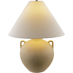 Donika Traditional Beige Table Lamp