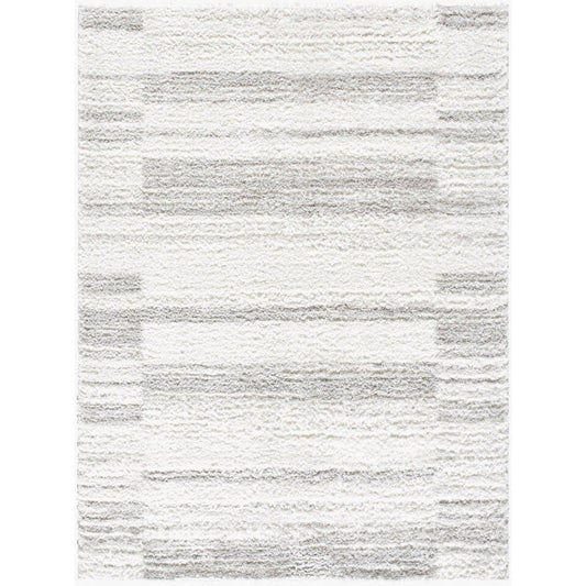 Hof Modern Cream/Light Slate Area Rug