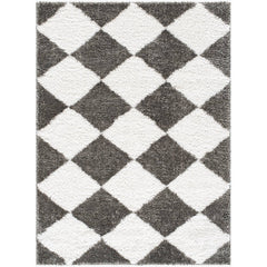 Karriem Modern Cream/Charcoal Area Rug