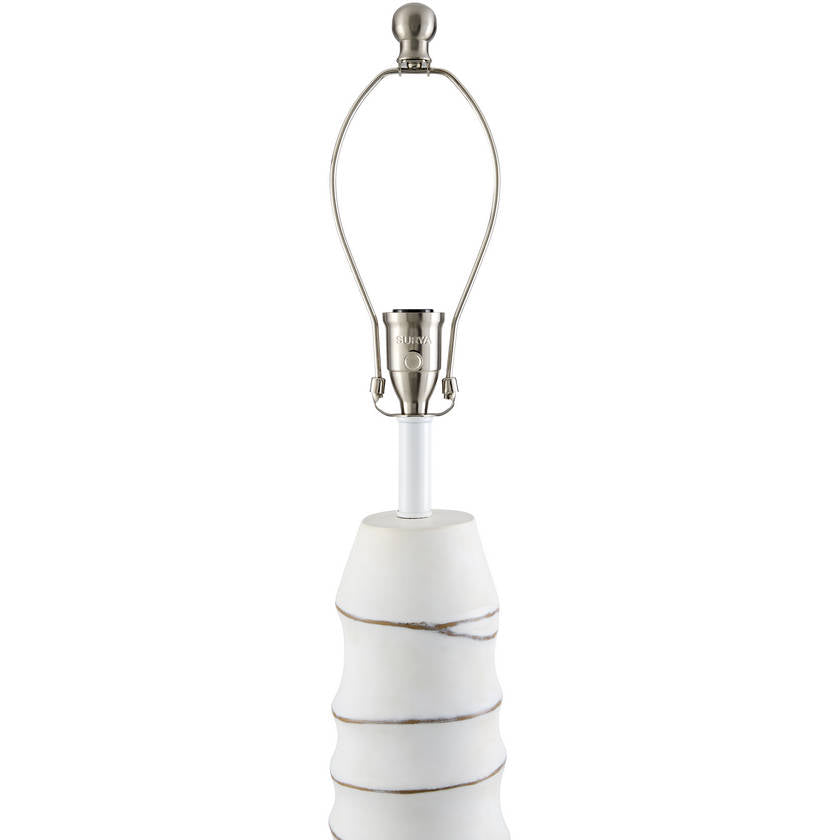 Averill Traditional White Floor Lamp