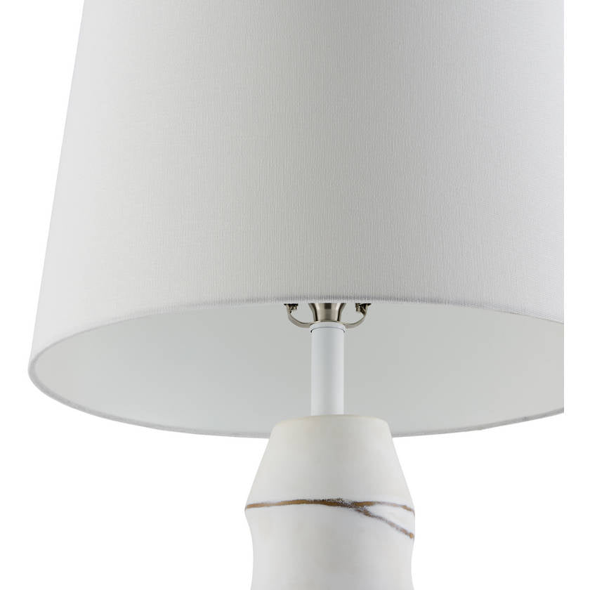 Averill Traditional White Floor Lamp