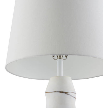 Averill Traditional White Floor Lamp
