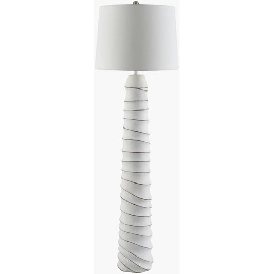 Averill Traditional White Floor Lamp