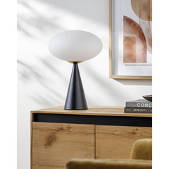 Nicole Modern Black Table Lamp
