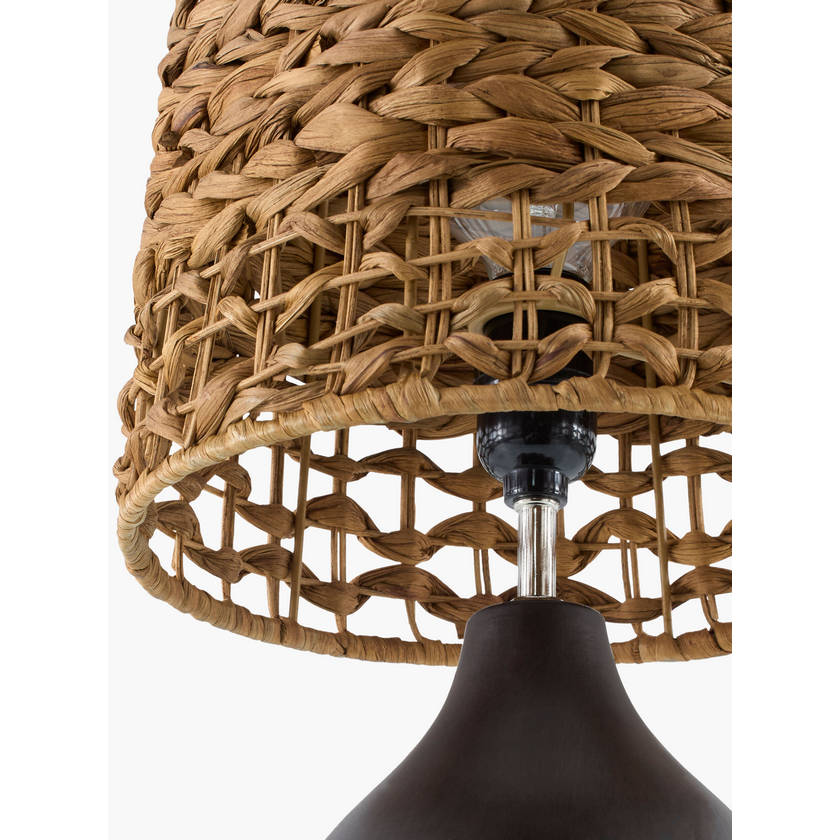 Johnell Modern Gray Table Lamp