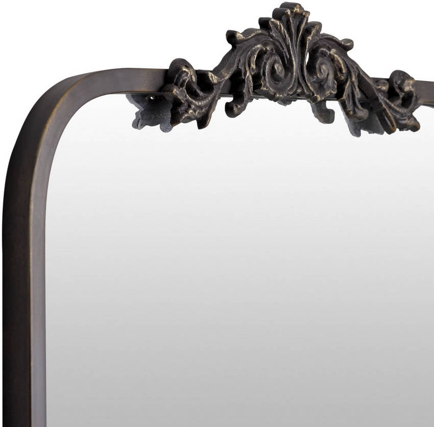 Danea Traditional Black Wall Mirror