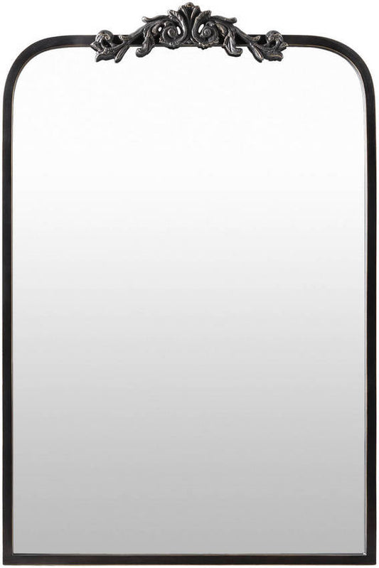 Danea Traditional Black Wall Mirror