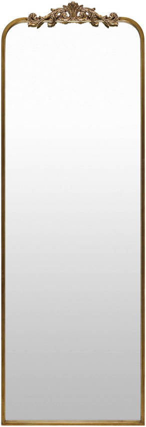Virgil Traditional Gold Wall Mirror