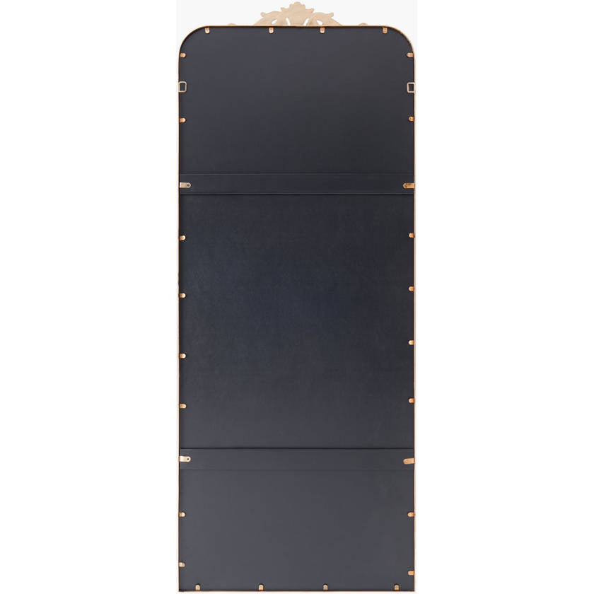 Virgil Traditional Gold Wall Mirror