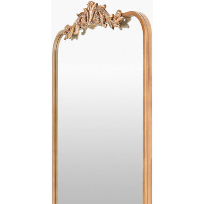 Virgil Traditional Gold Wall Mirror
