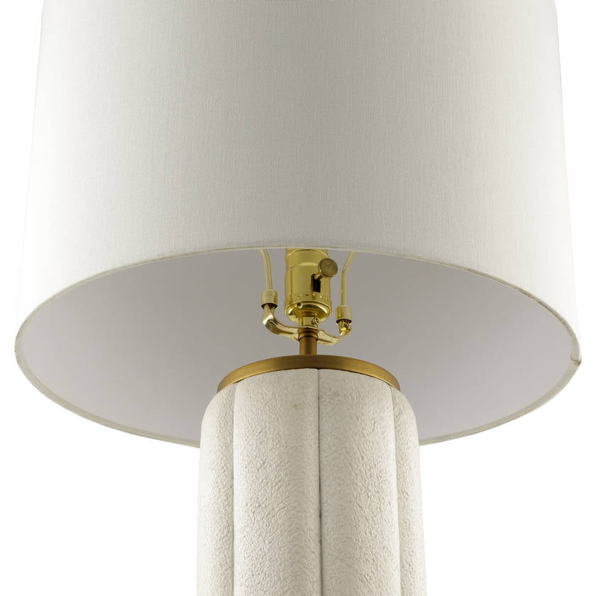 Vanisha Rustic Beige Table Lamp