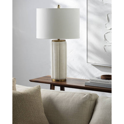 Vanisha Rustic Beige Table Lamp