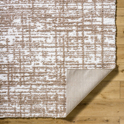 Arnita Modern Dark Brown Area Rug