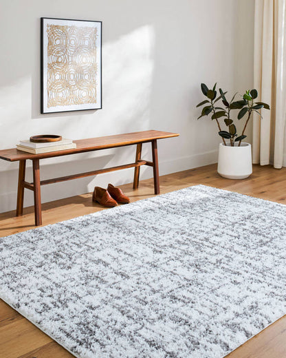 Lekesha Modern Light Gray Area Rug