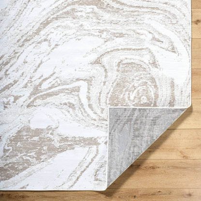 Thayne Modern Light Brown Area Rug