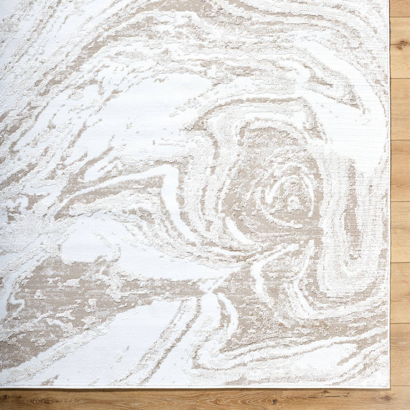 Thayne Modern Light Brown Area Rug