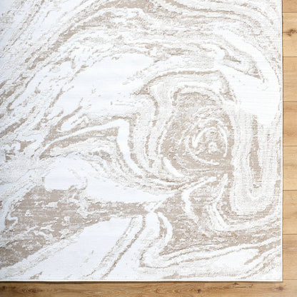 Thayne Modern Light Brown Area Rug