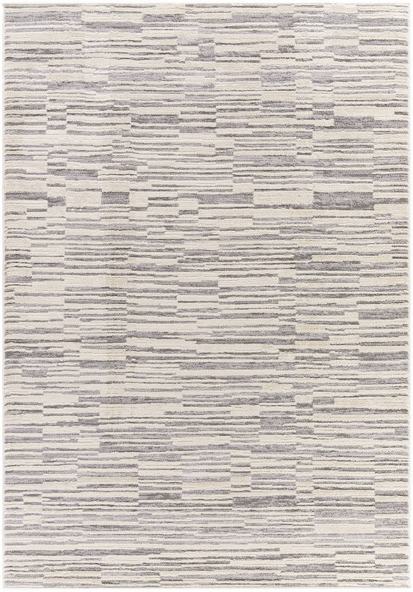 Superior Modern Light Beige Area Rug
