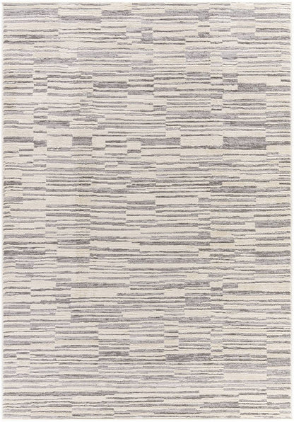 Superior Modern Light Beige Area Rug
