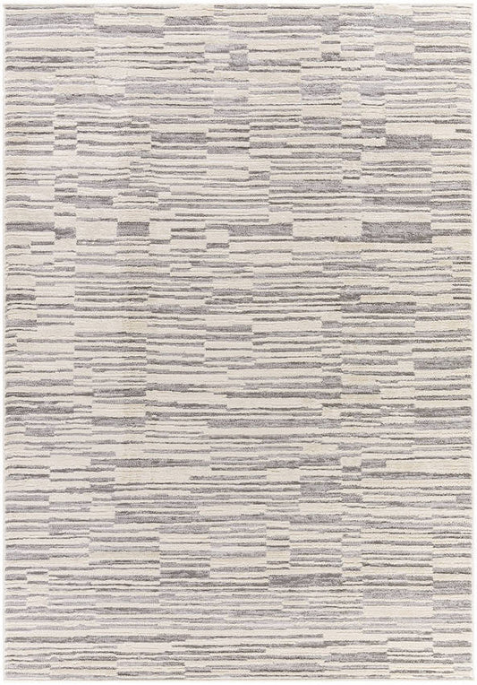 Superior Modern Light Beige Area Rug