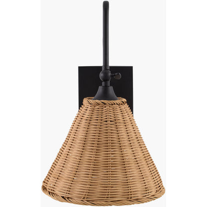 Lindzie Rustic Black Wall Sconces