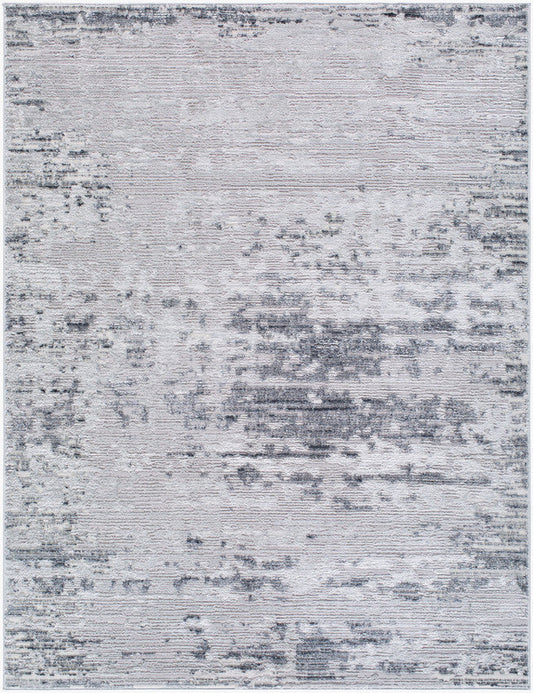 Barri Modern Light Slate Area Rug