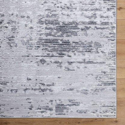 Barri Modern Light Slate Area Rug