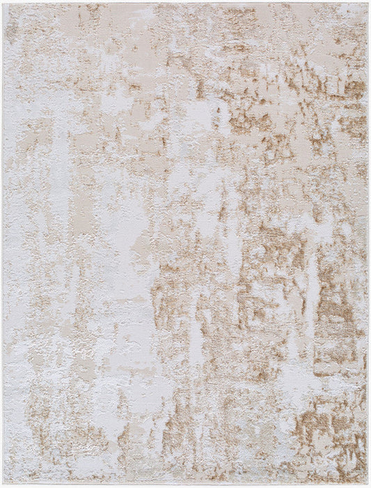 Elin Modern Tan/Cream Area Rug